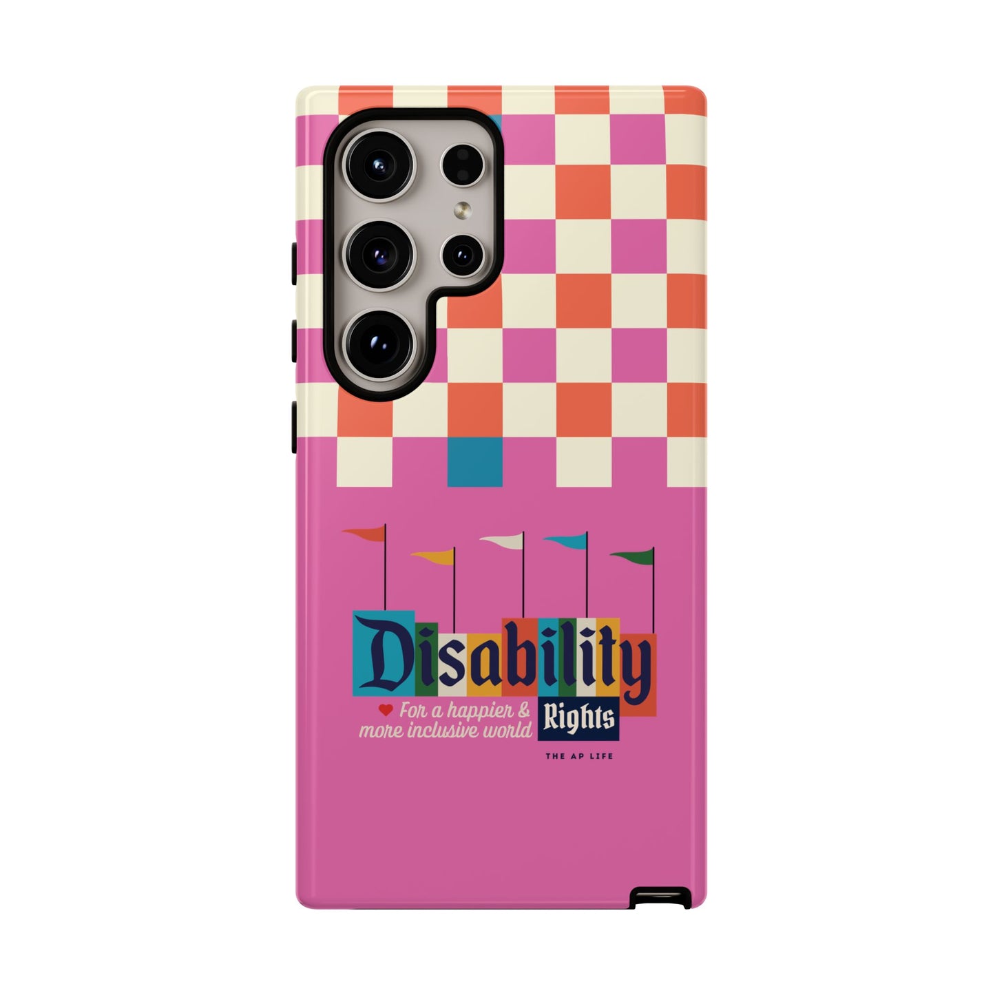 Disability Rights for a Happier & More Inclusive World - Android Phone Case for Google Pixel & Samsung Phones