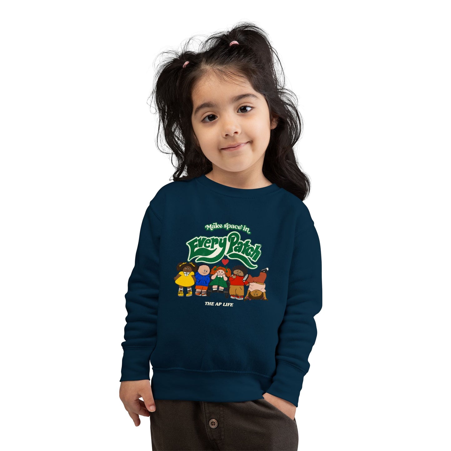 Make Space in Every Patch - Inclusion Matters - Toddler Sweatshirt