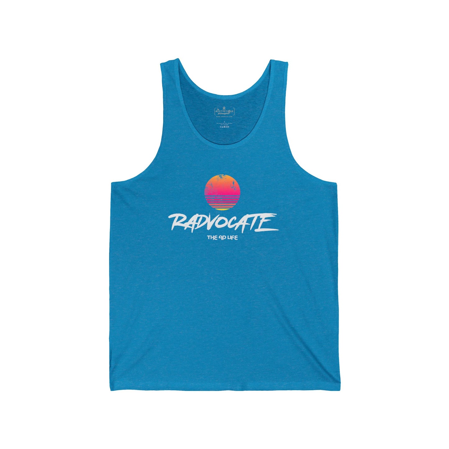 Radvocate Autism Advocacy - Adult Unisex Jersey Tank