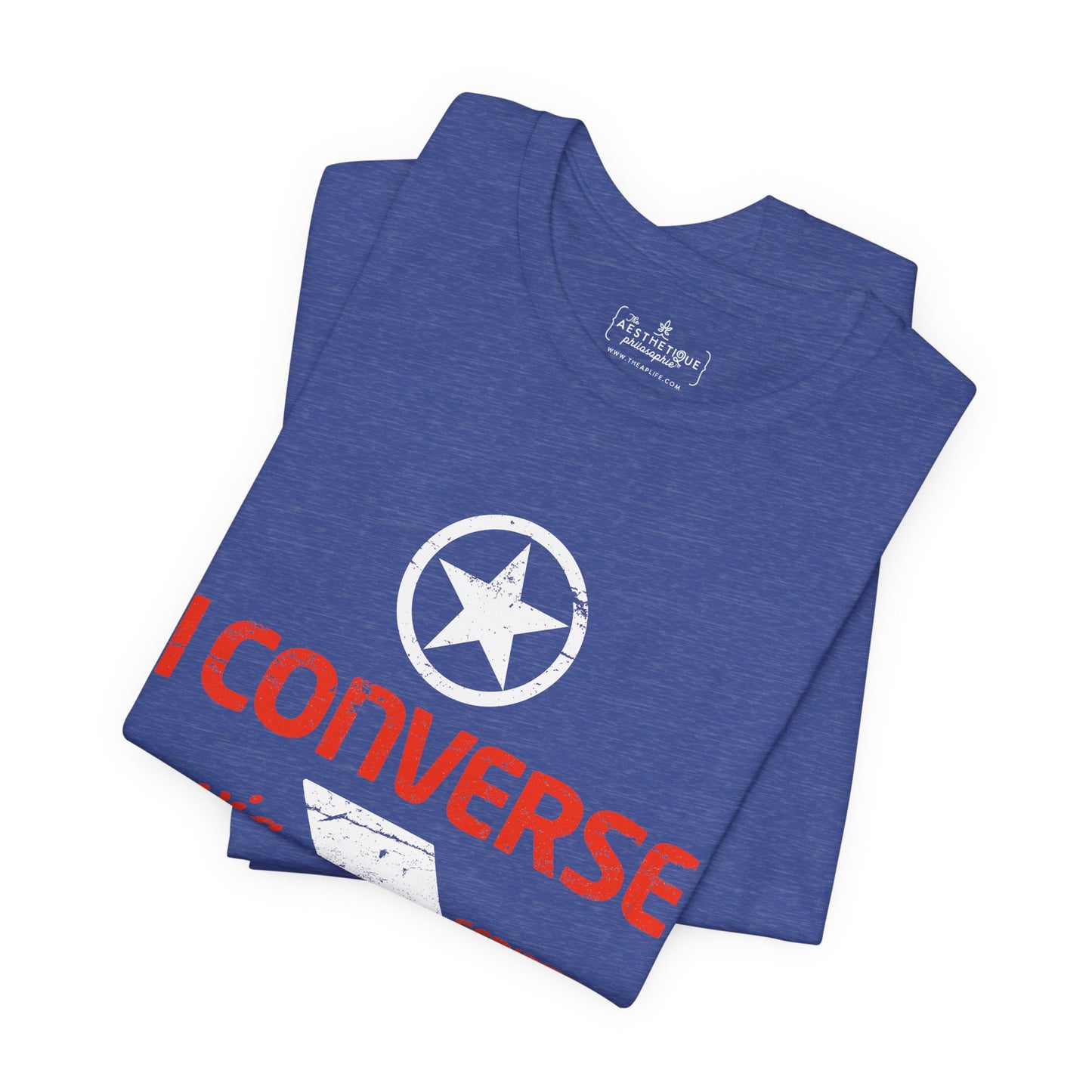 I Converse Via Scripts - GLP - Adult Unisex Jersey Tee