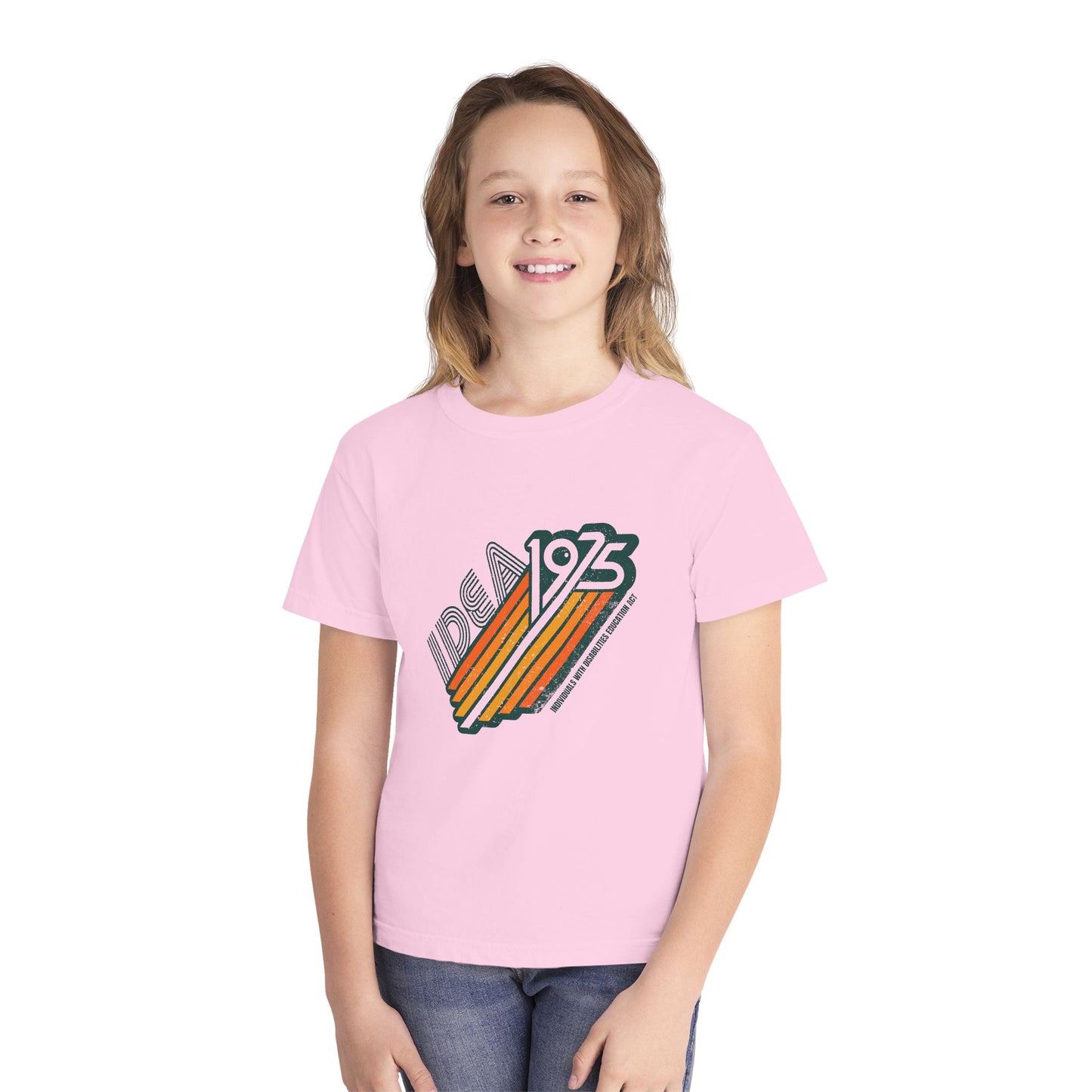 IDEA - 1975 - Individuals with Disabilities Education Act - Youth Unisex Midweight Tee