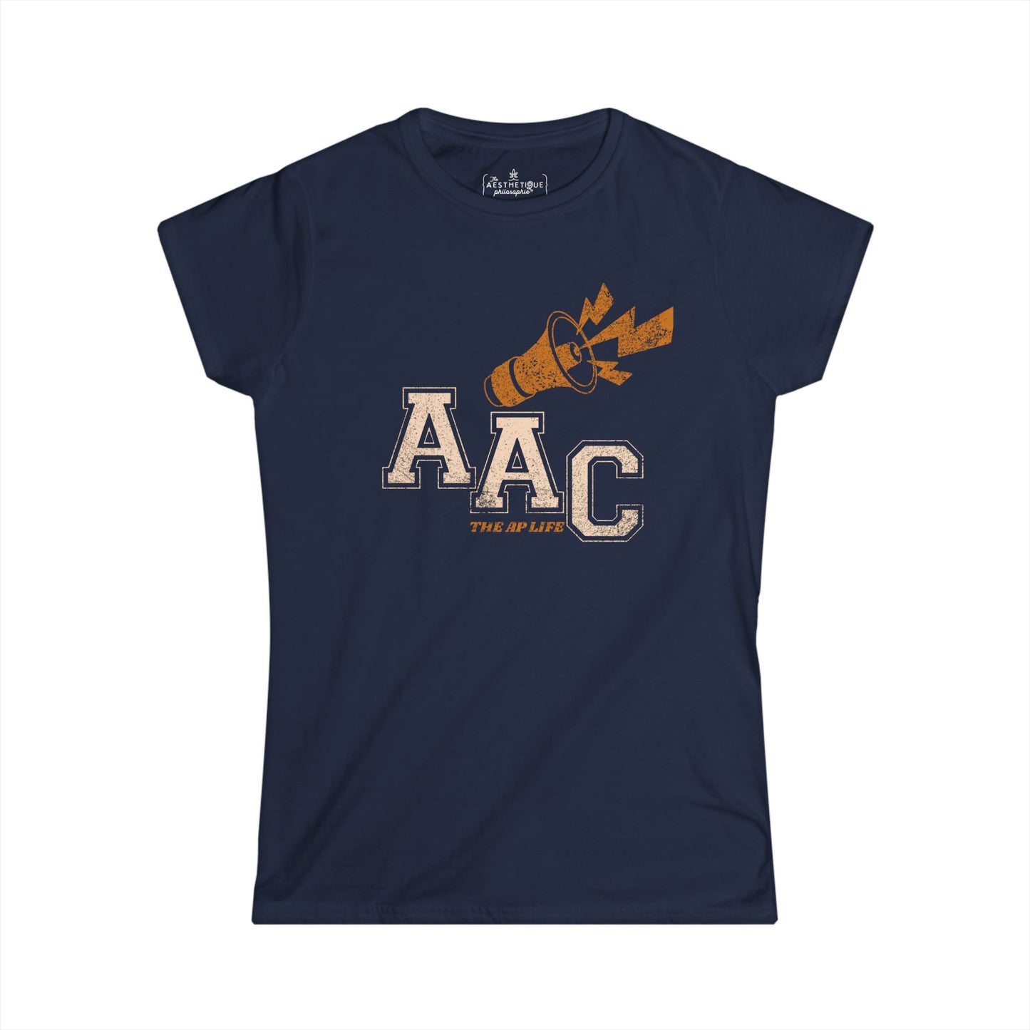 AAC Supports Team Enthusiast - Communication for the Win - Women's Semi-Fitted Tee