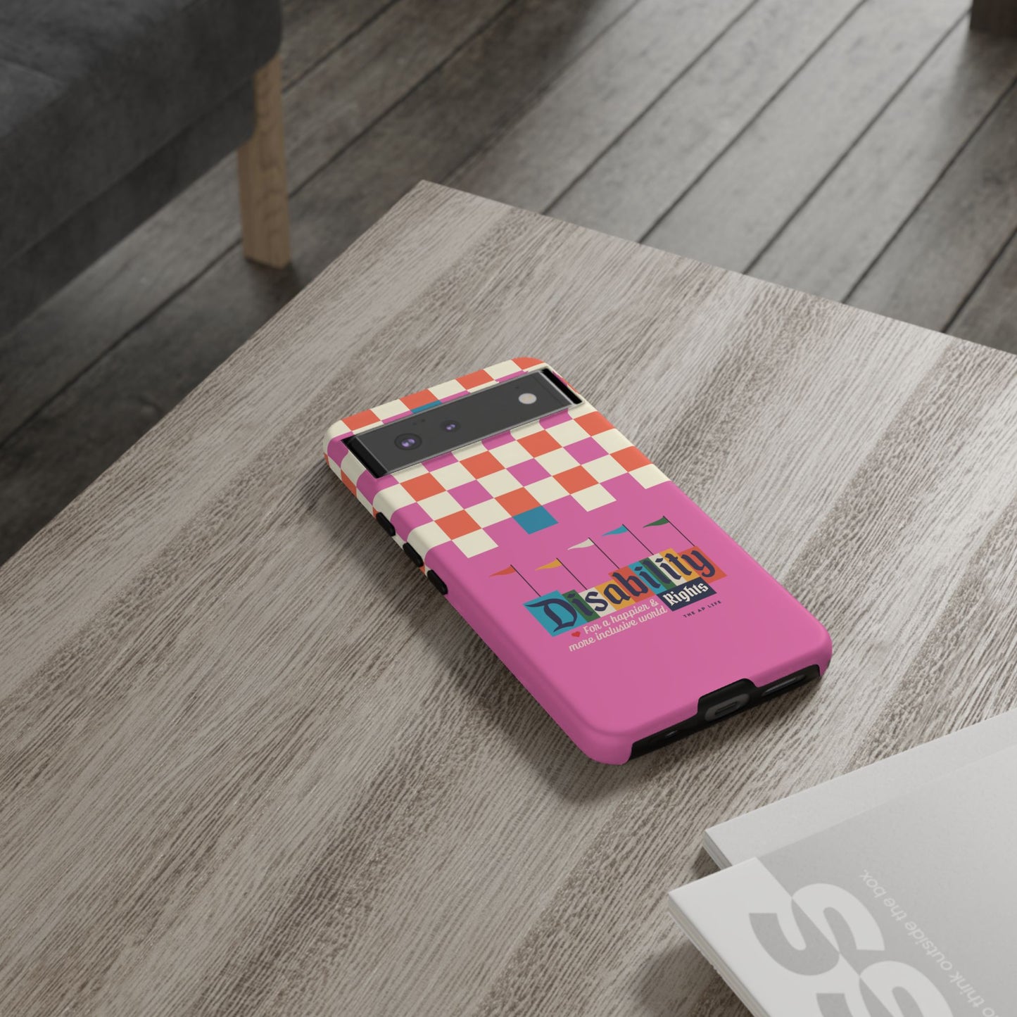 Disability Rights for a Happier & More Inclusive World - Android Phone Case for Google Pixel & Samsung Phones