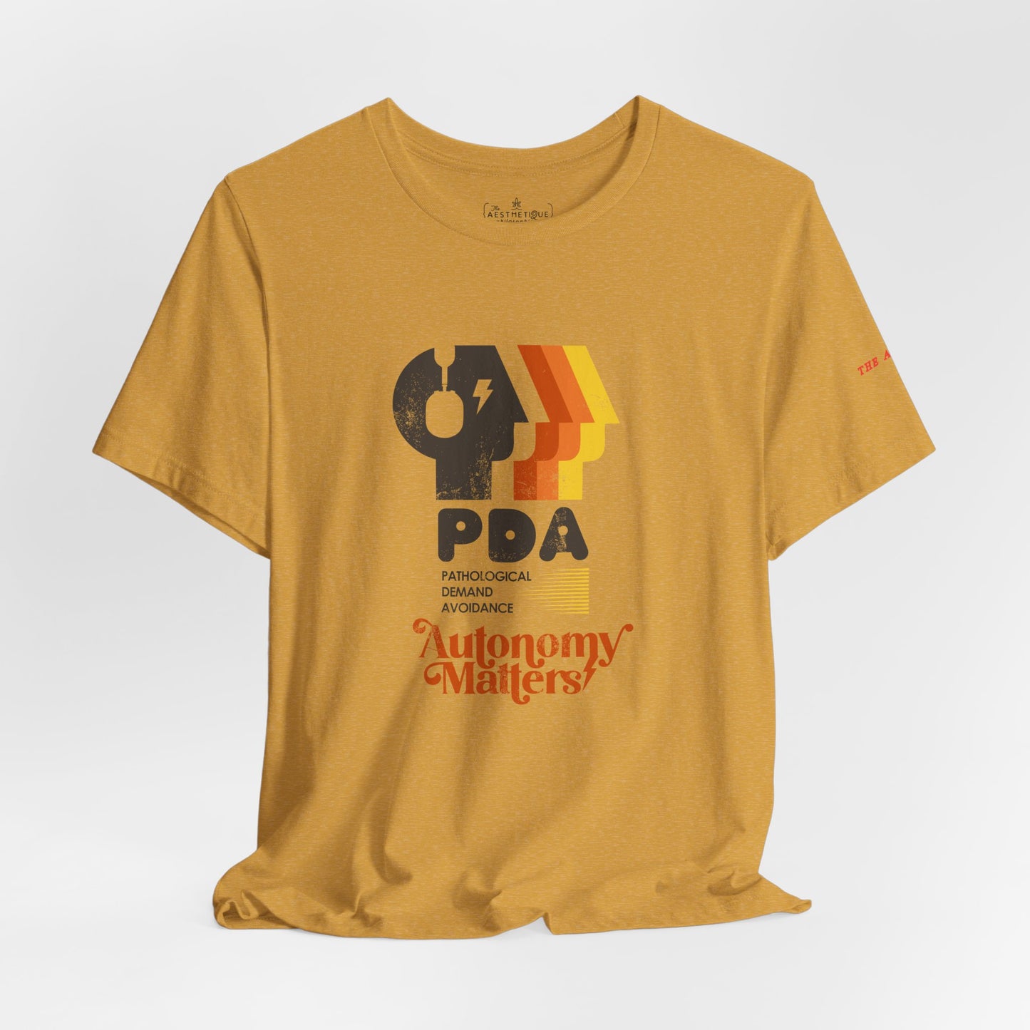 PDA - Pathological Demand Avoidance - Autonomy Matters - Adult Unisex Jersey Tee