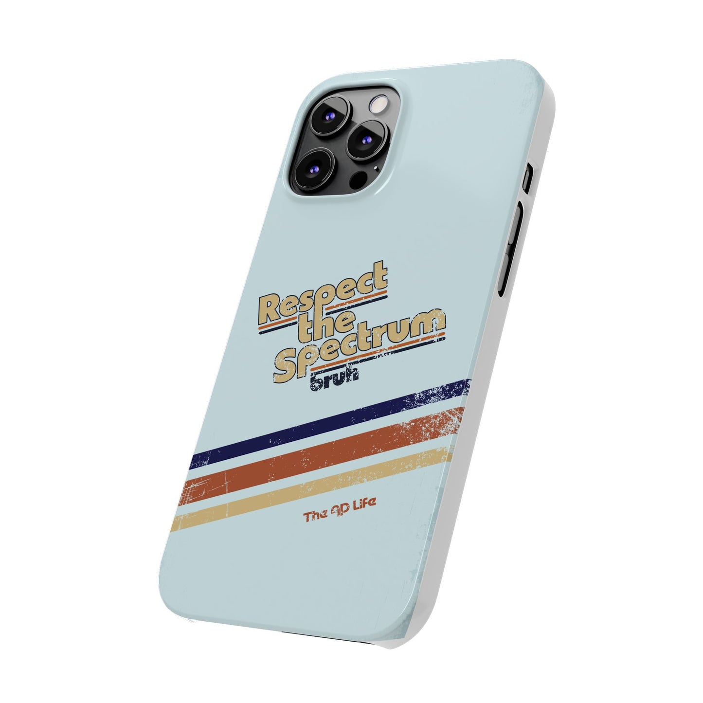 Respect The Spectrum - iPhone Case