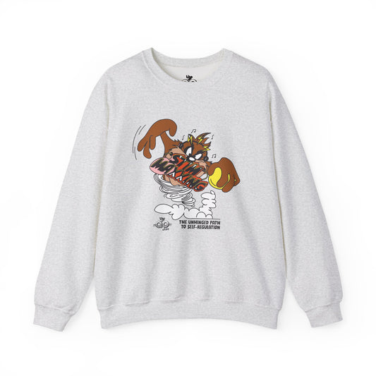 Stim-Maxxing - The Unhinged Path to Self-Regulation - Adult Unisex Heavy Blend™ Crewneck Sweatshirt