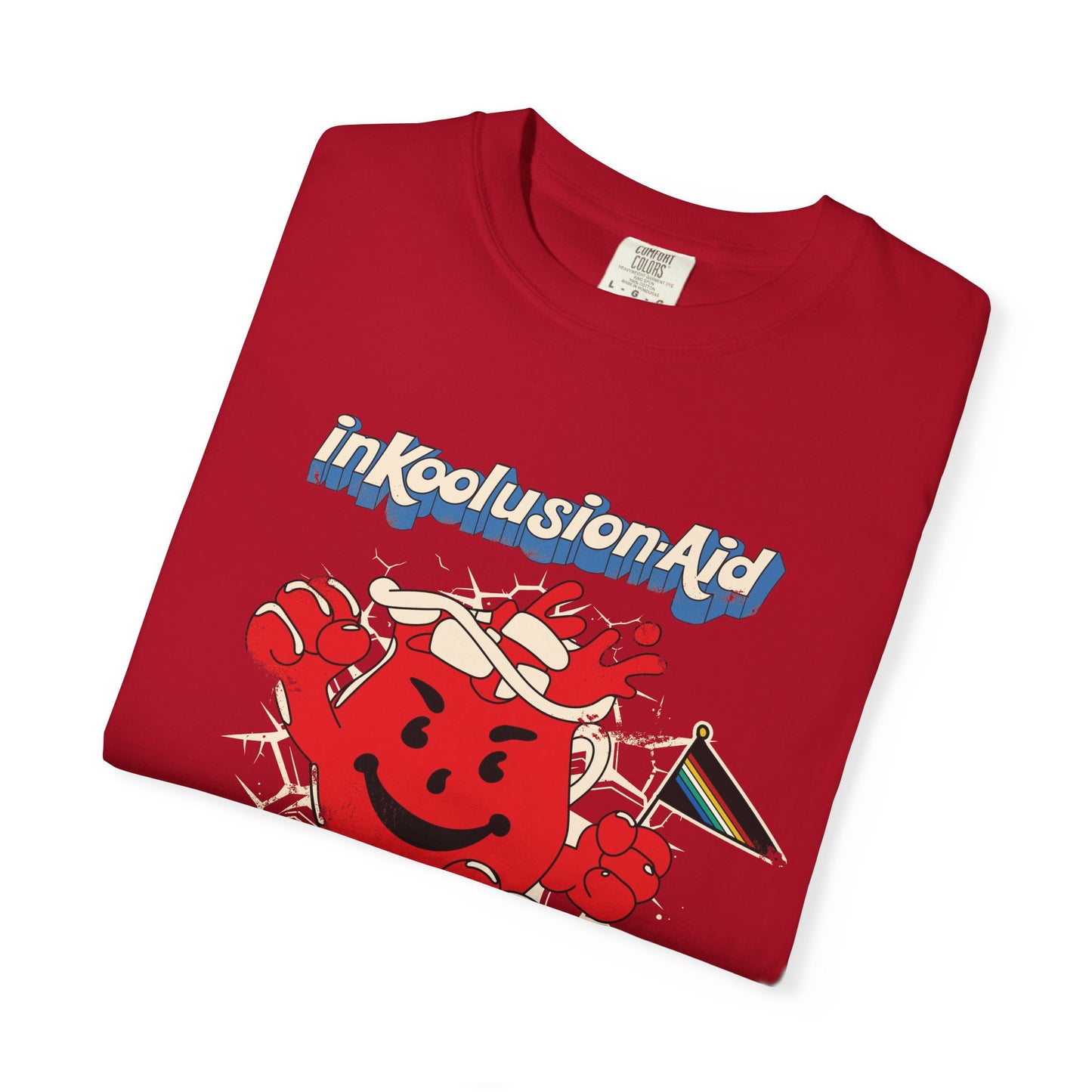 InKoolusion Aid - Breaking Down Barriers to Accessibility & Acceptance - Unisex Garment-Dyed T-shirt