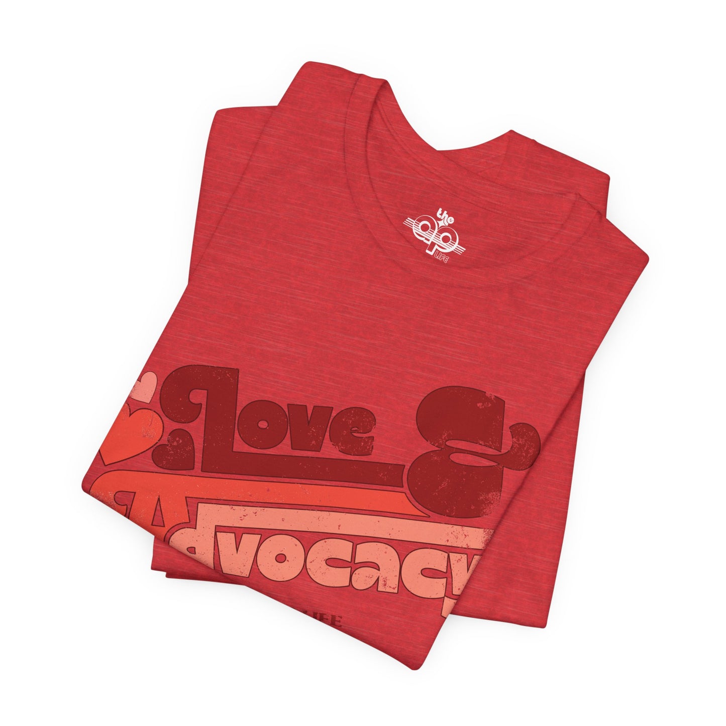 Love & Advocacy - Adult Unisex Jersey Short Sleeve Tee