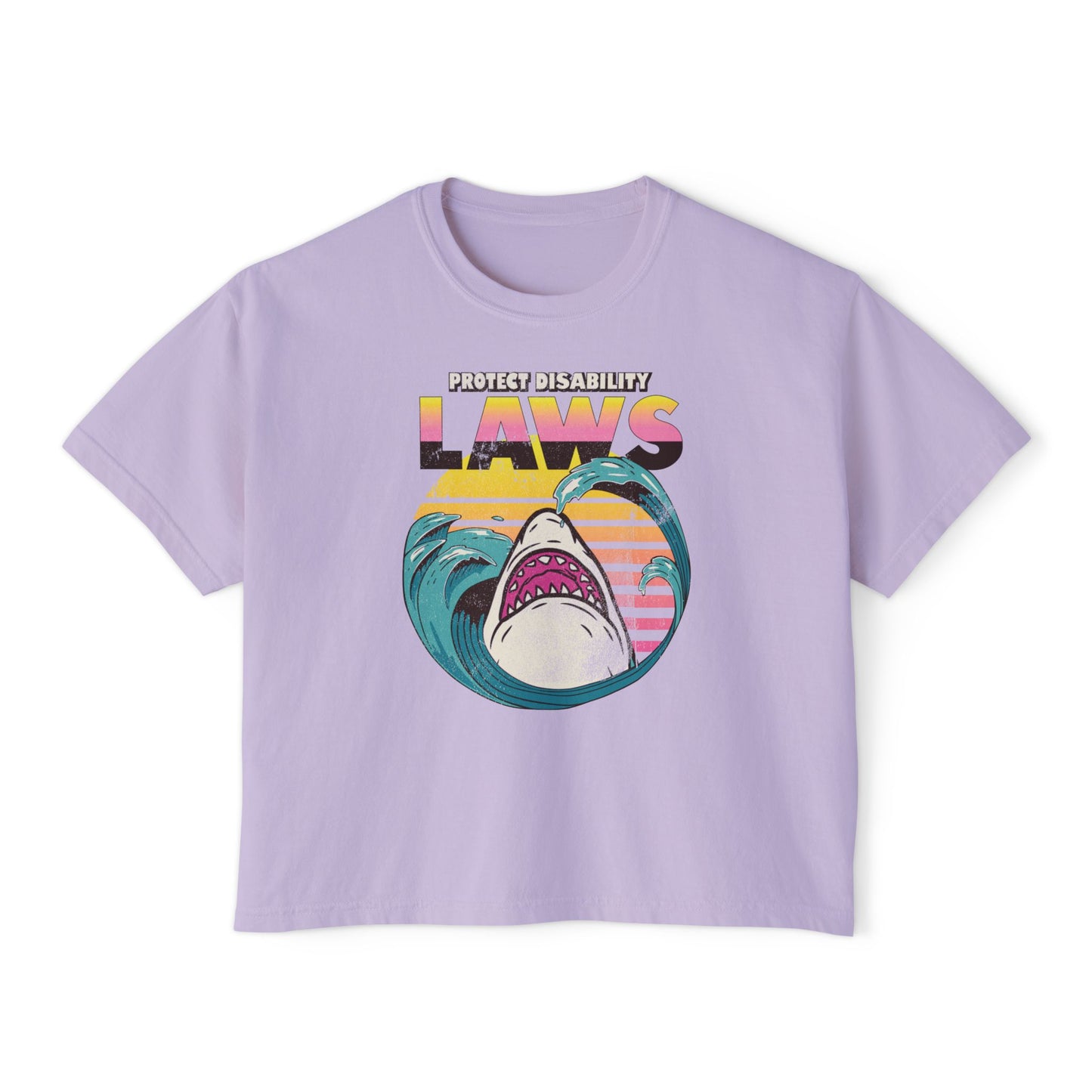 Protect Disability Laws - Women's Boxy Tee
