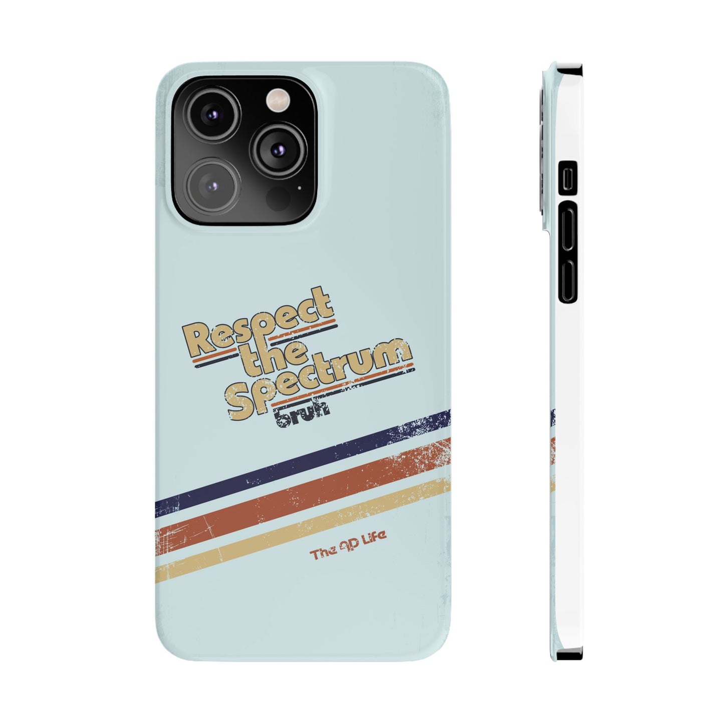 Respect The Spectrum - iPhone Case