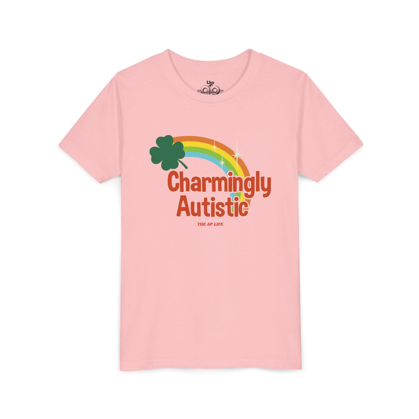 Charmingly Autistic - Youth Unisex Short Sleeve Tee