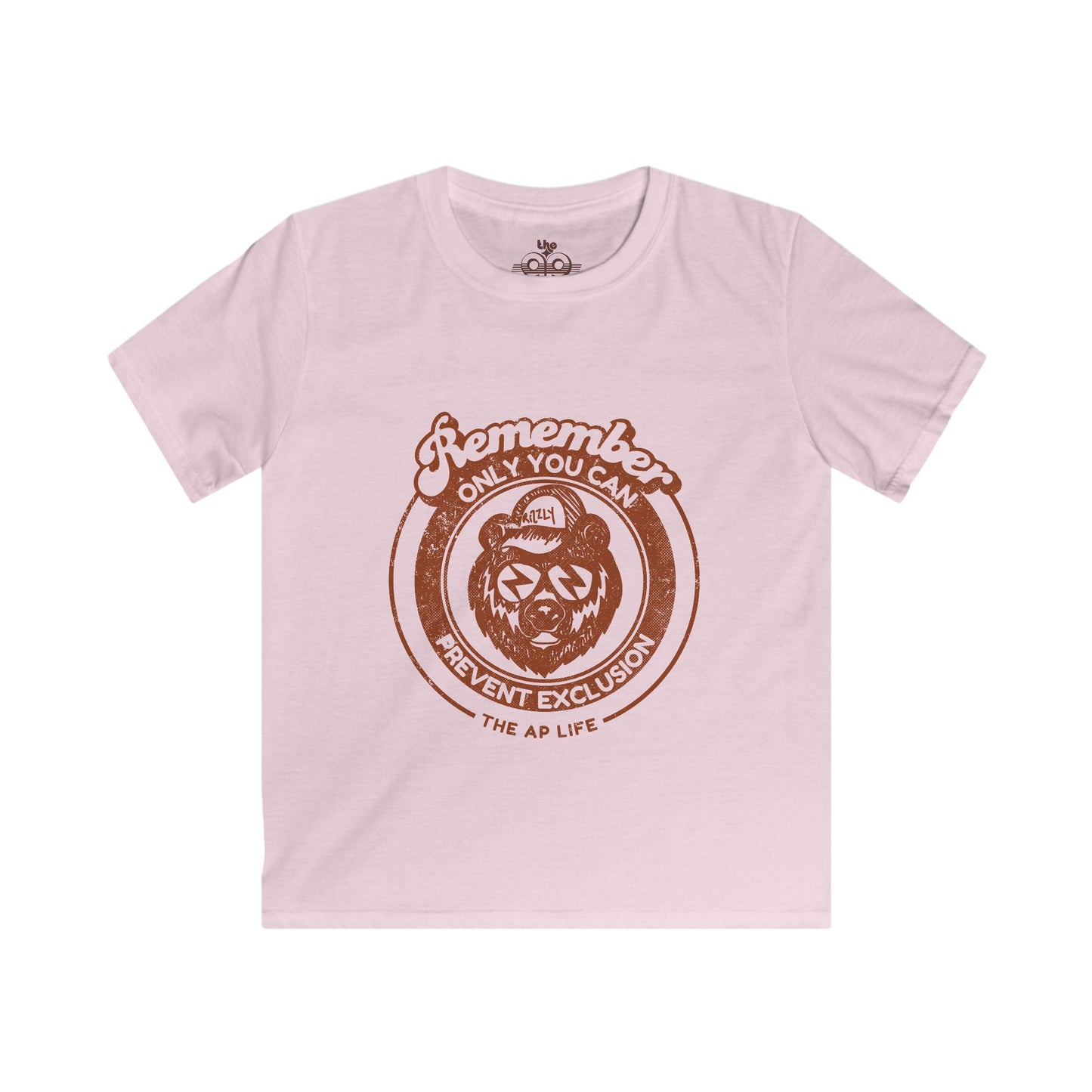 Remember, Only YOU Can Prevent Exclusion - Rizzly Bear Advocate - Youth Unisex Tee
