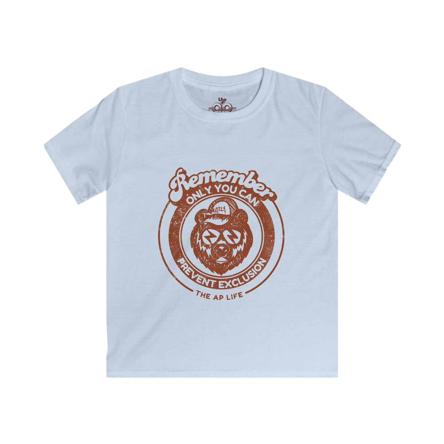 Remember, Only YOU Can Prevent Exclusion - Rizzly Bear Advocate - Youth Unisex Tee