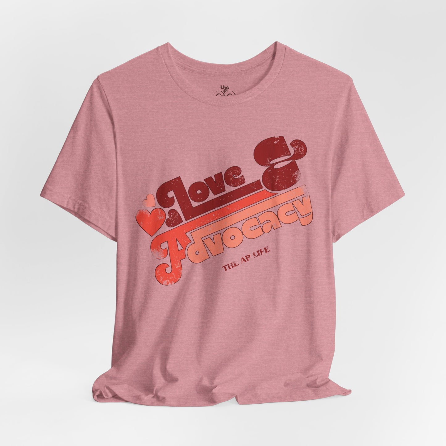 Love & Advocacy - Adult Unisex Jersey Short Sleeve Tee