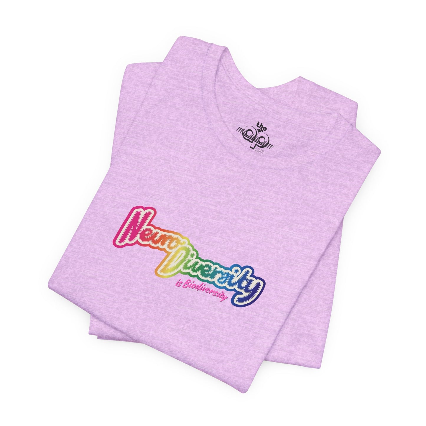 Neurodiversity is Biodiversity - Adult Unisex Jersey Short Sleeve Tee