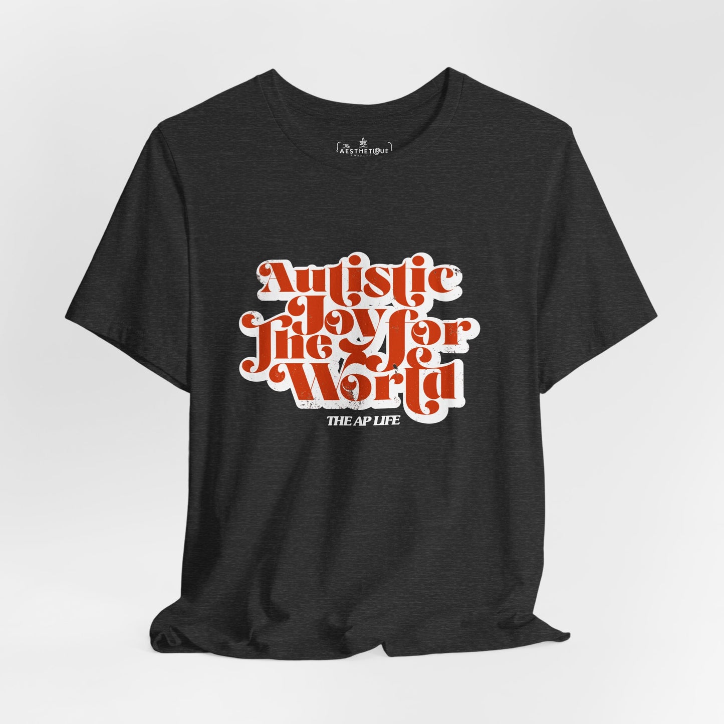 Autistic Joy for the World - Seasonal Style - Unisex Jersey Short Sleeve Tee