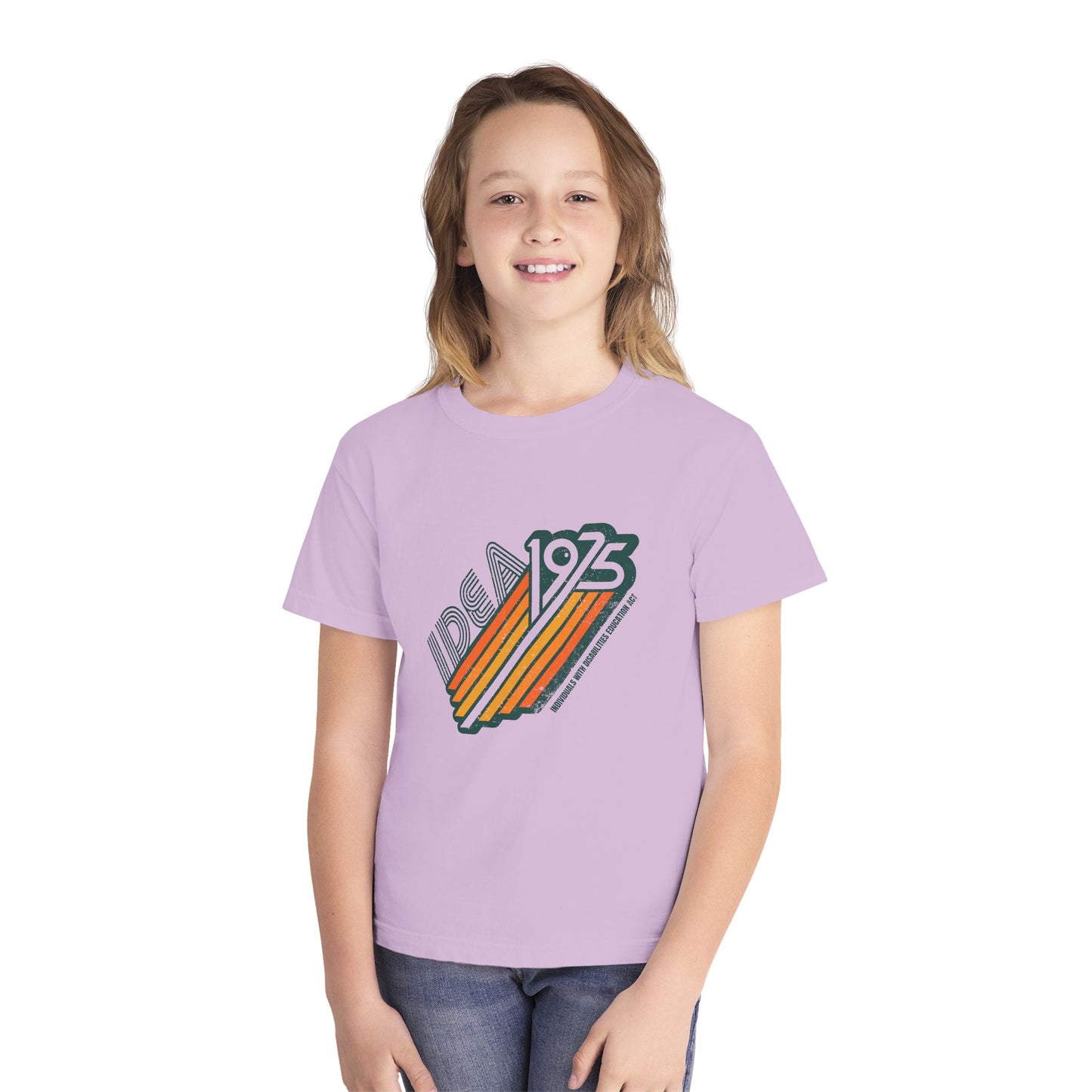 IDEA - 1975 - Individuals with Disabilities Education Act - Youth Unisex Midweight Tee