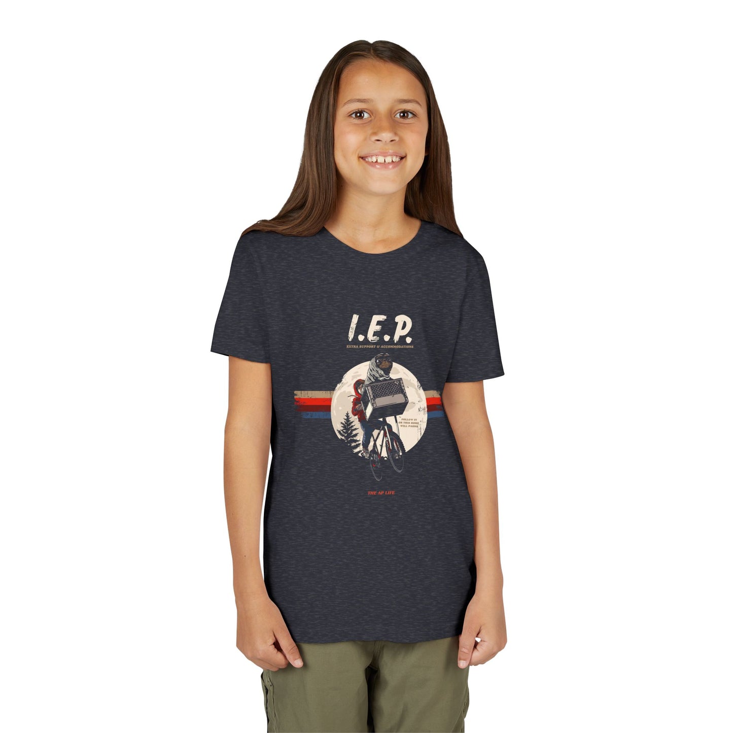 I.E.P. Extra Support & Accommodations or this Home will Phone - Youth Unisex Short Sleeve Tee
