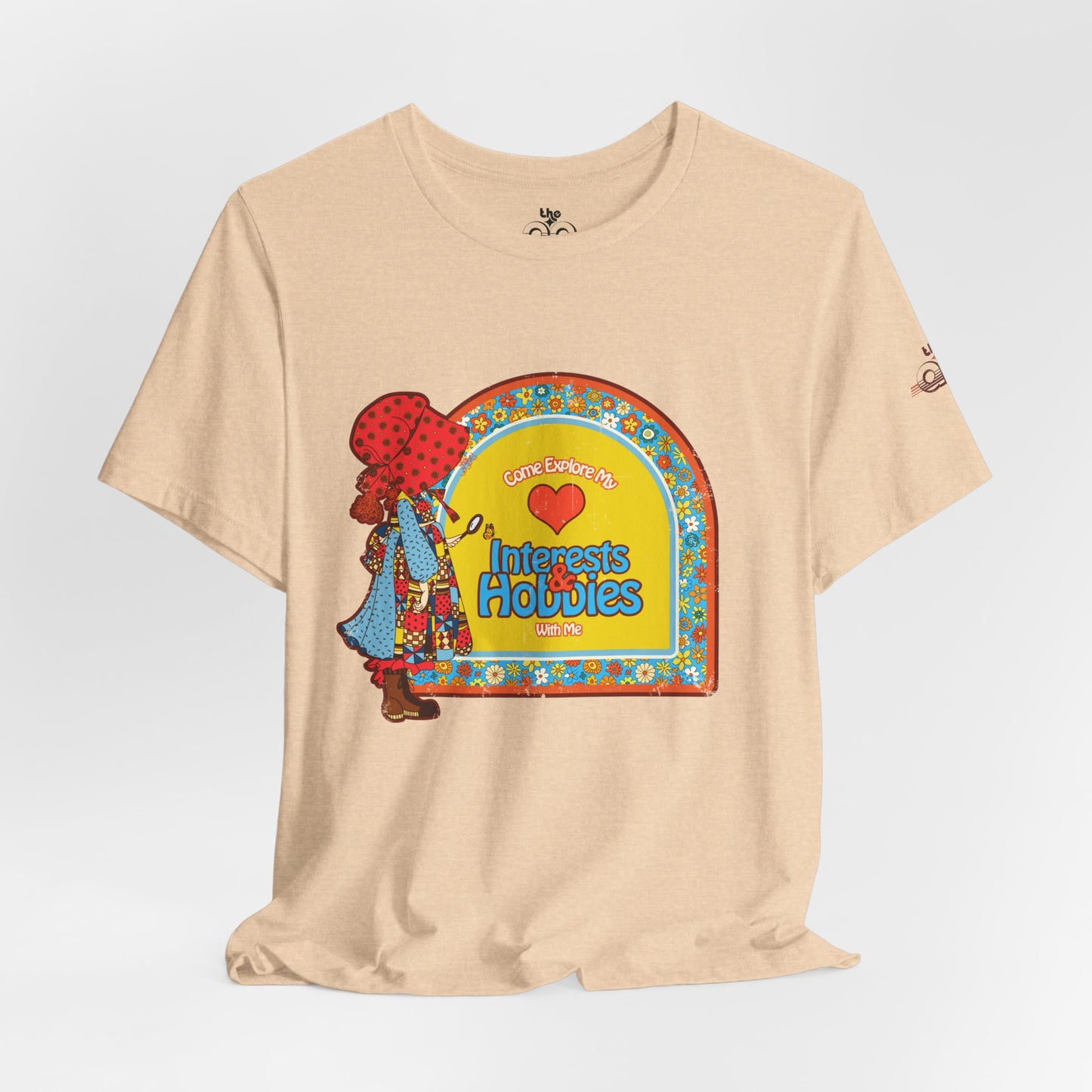 Come Explore My Interests & Hobbies with Me - Adult Unisex Jersey Short Sleeve Tee