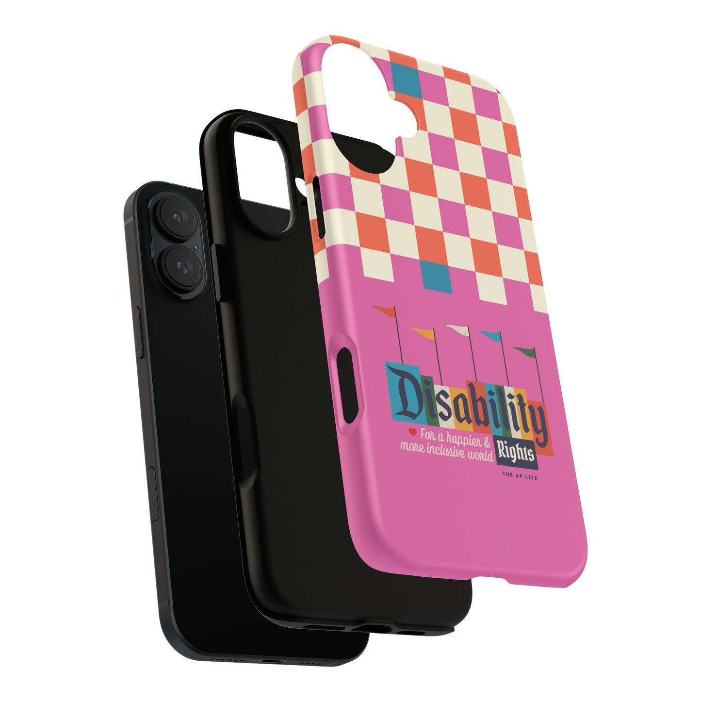 Disability Rights for a Happier & More Inclusive World - Android Phone Case for Google Pixel & Samsung Phones