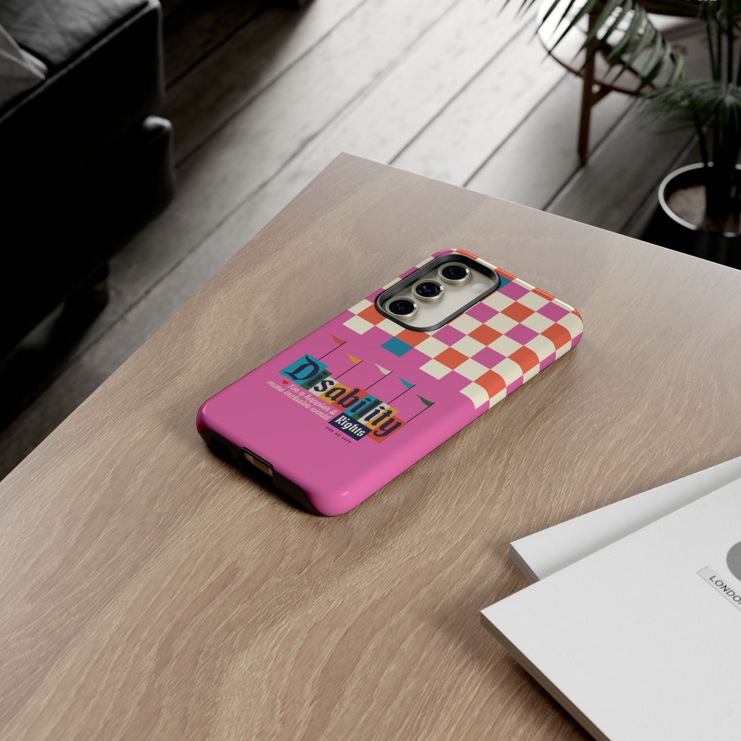 Disability Rights for a Happier & More Inclusive World - Android Phone Case for Google Pixel & Samsung Phones