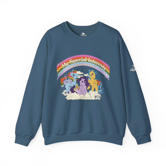 My Special Interests are my Favorite Escape - Adult Unisex Heavy Blend™ Crewneck Sweatshirt