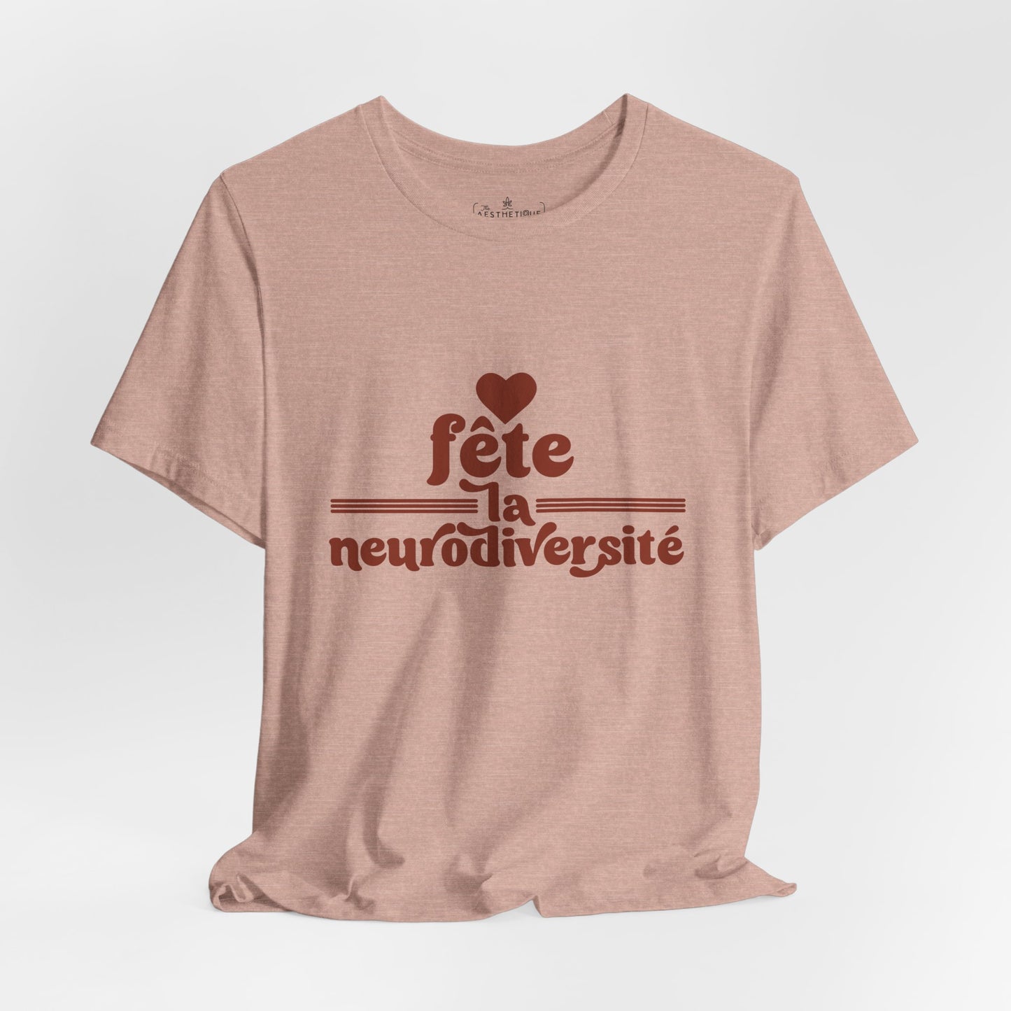 Fête La Neurodiversité Celebrate Neurodiversity - Adult Unisex Tee