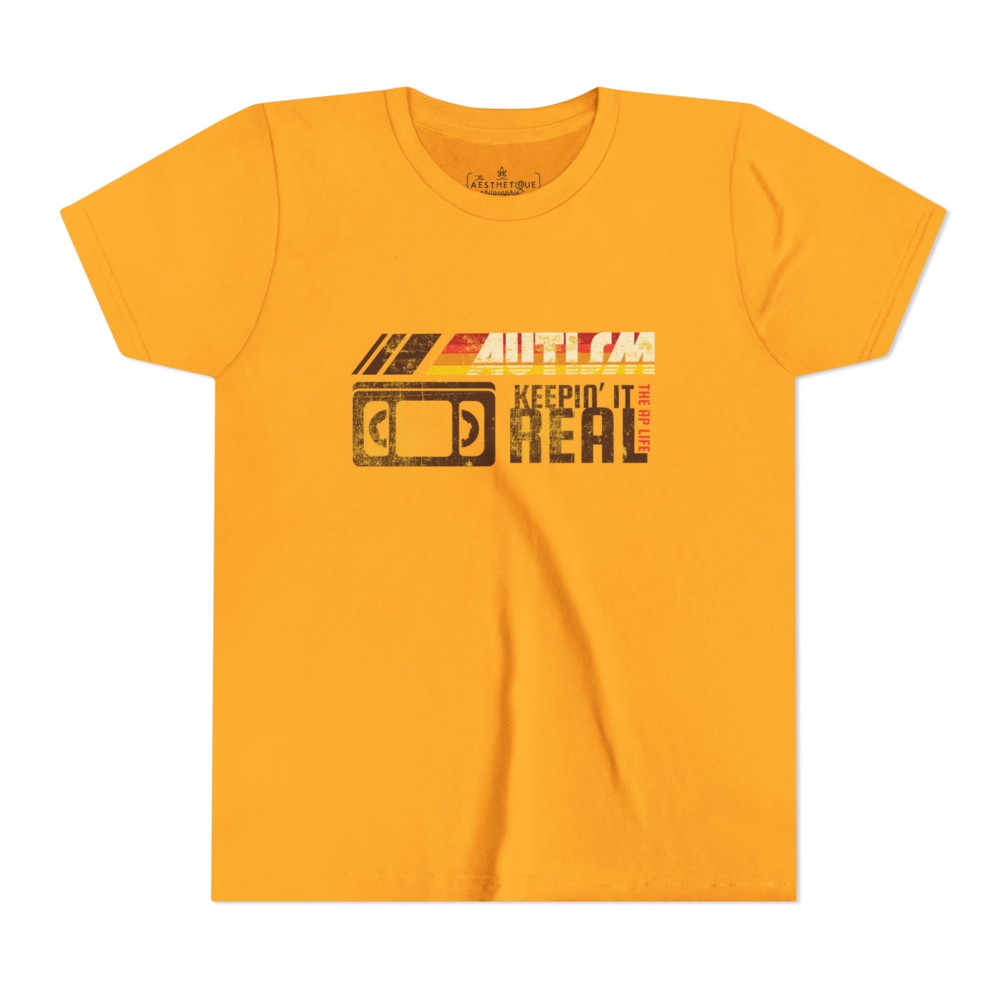 Autism Keepin' it Real - Youth Short Sleeve Tee