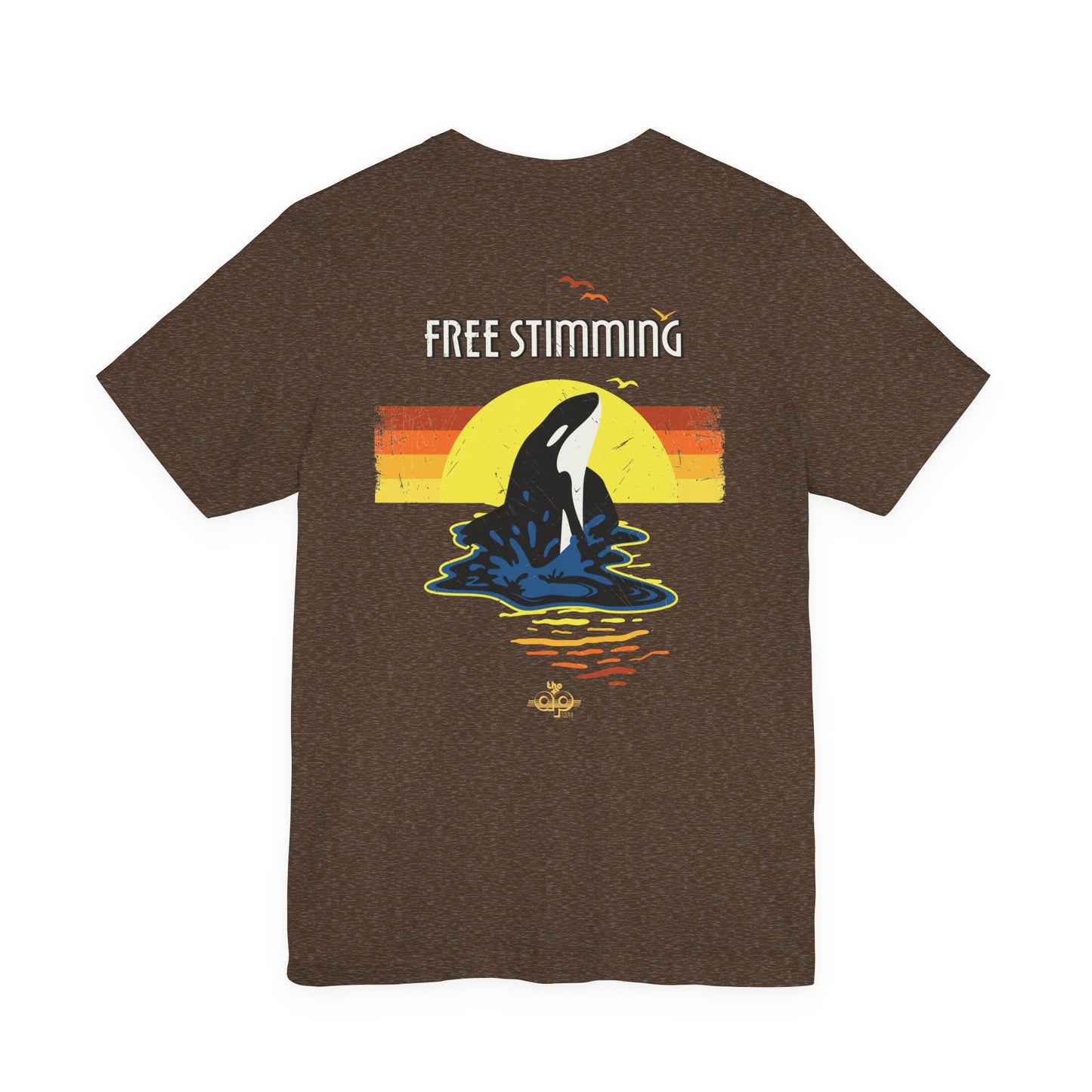 Free Stimming - Orca - Adult Unisex Jersey Short Sleeve Tee