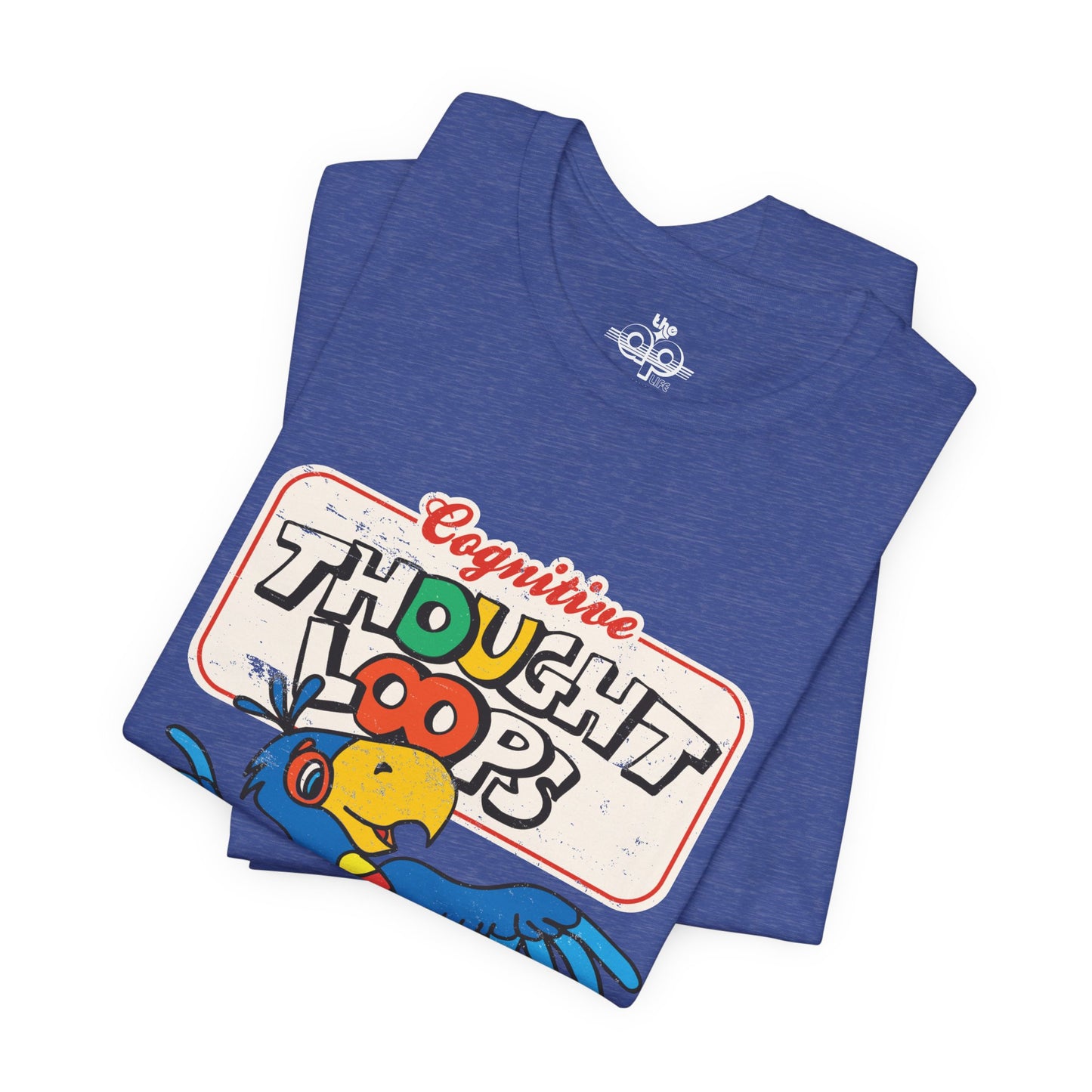 Cognitive Thought Loops - Where the Loop Stops, Nobody Knows - Adult Unisex Jersey Short Sleeve Tee