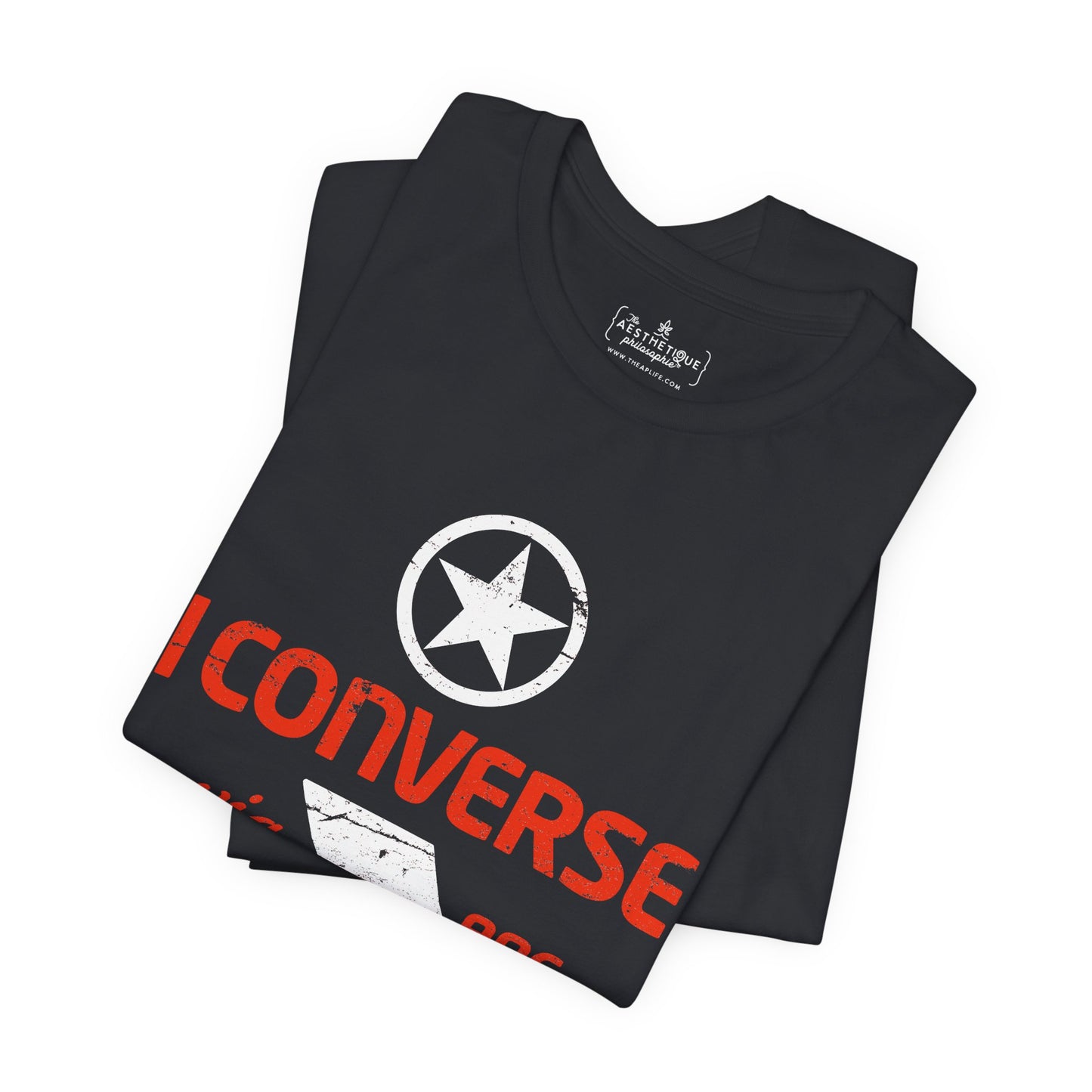I Converse Via AAC - Unisex Jersey Short Sleeve Tee