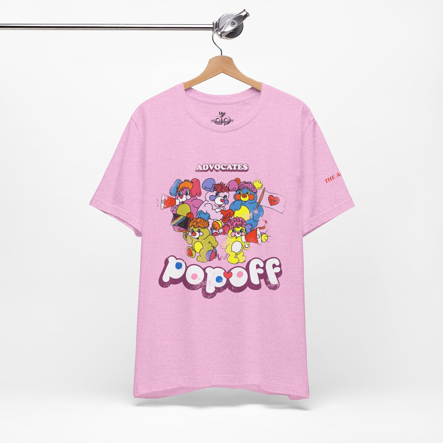 Advocates, Pop-Off - Adult Unisex Jersey Short Sleeve Tee