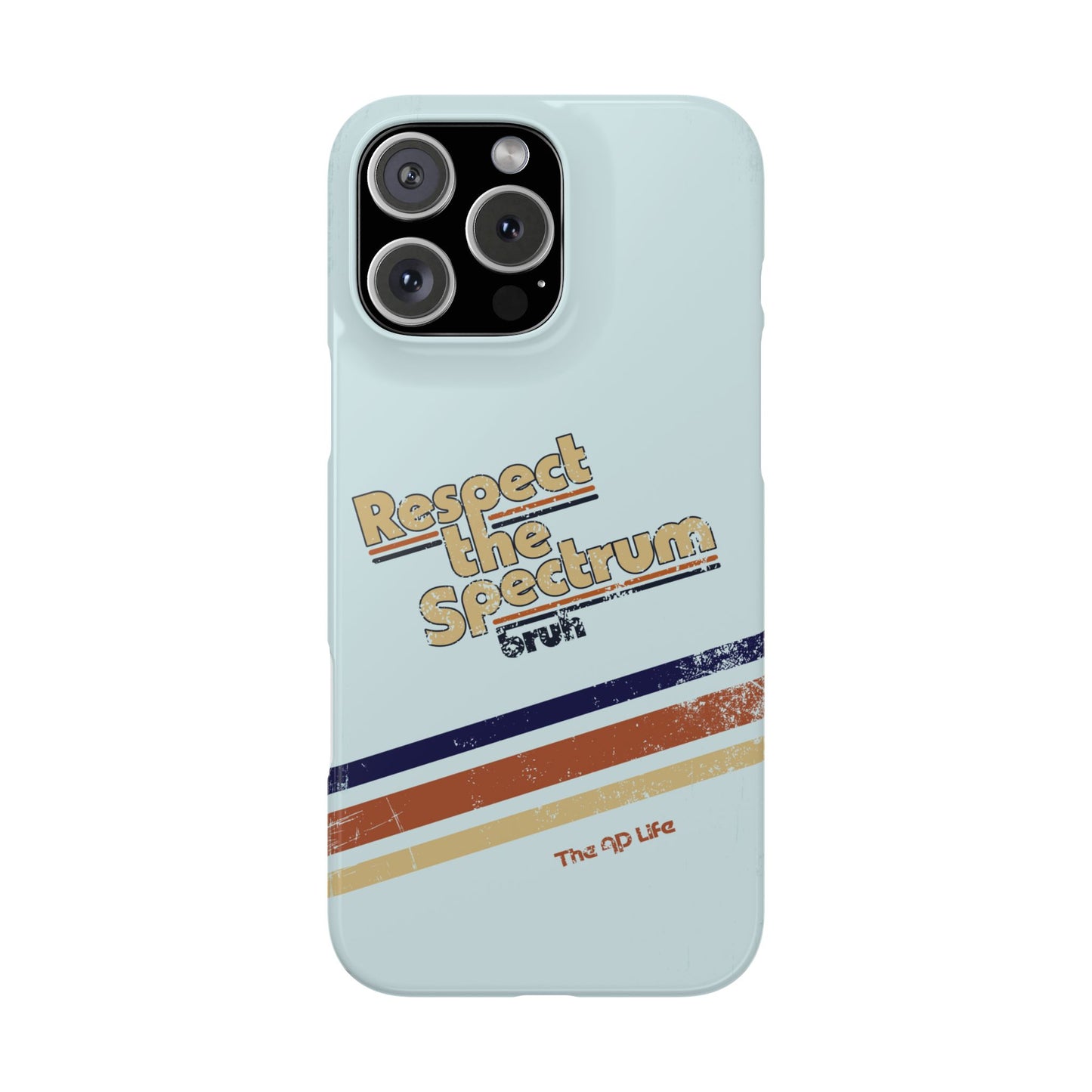 Respect The Spectrum - iPhone Case