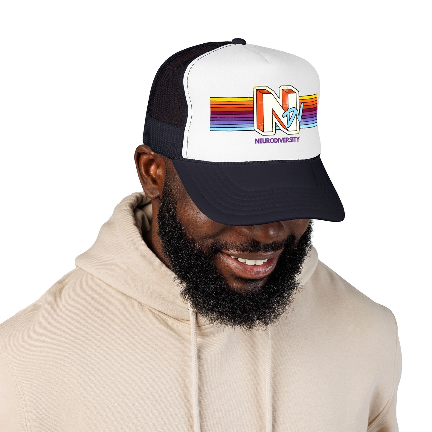 NDV - Neurodiversity - Adult Unisex Foam Trucker Hat