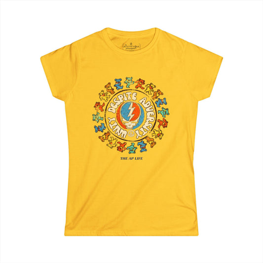 Unity Despite Adversity - Feeding America Fundraiser Tee - Women's Softstyle Tee