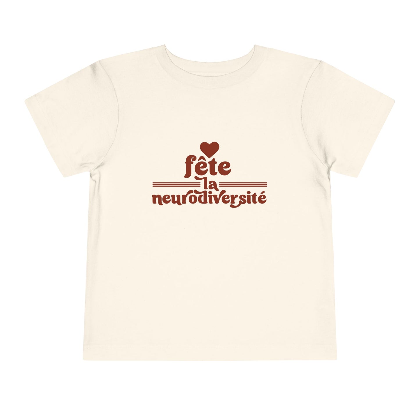 Fête La Neurodiversité Celebrate Neurodiversity - TODDLER Short Sleeve Tee