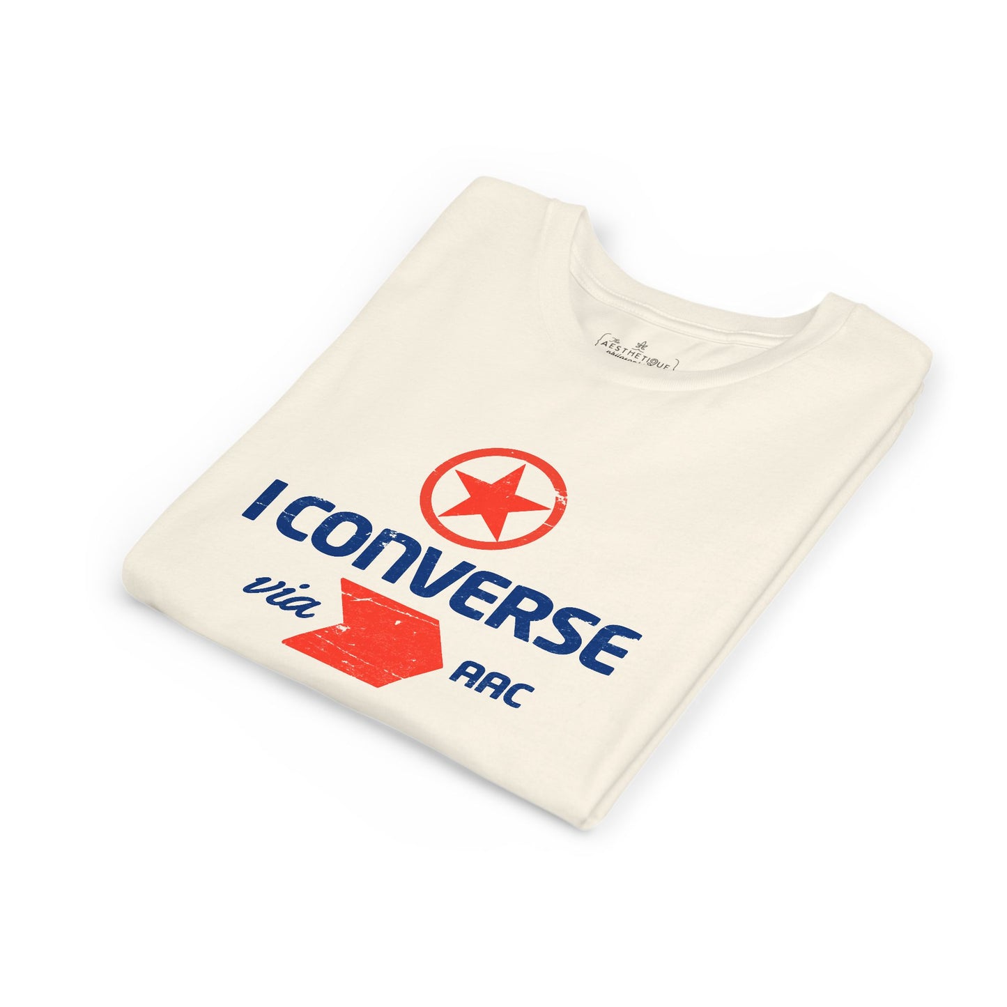I Converse Via AAC - Youth Unisex Jersey Tee