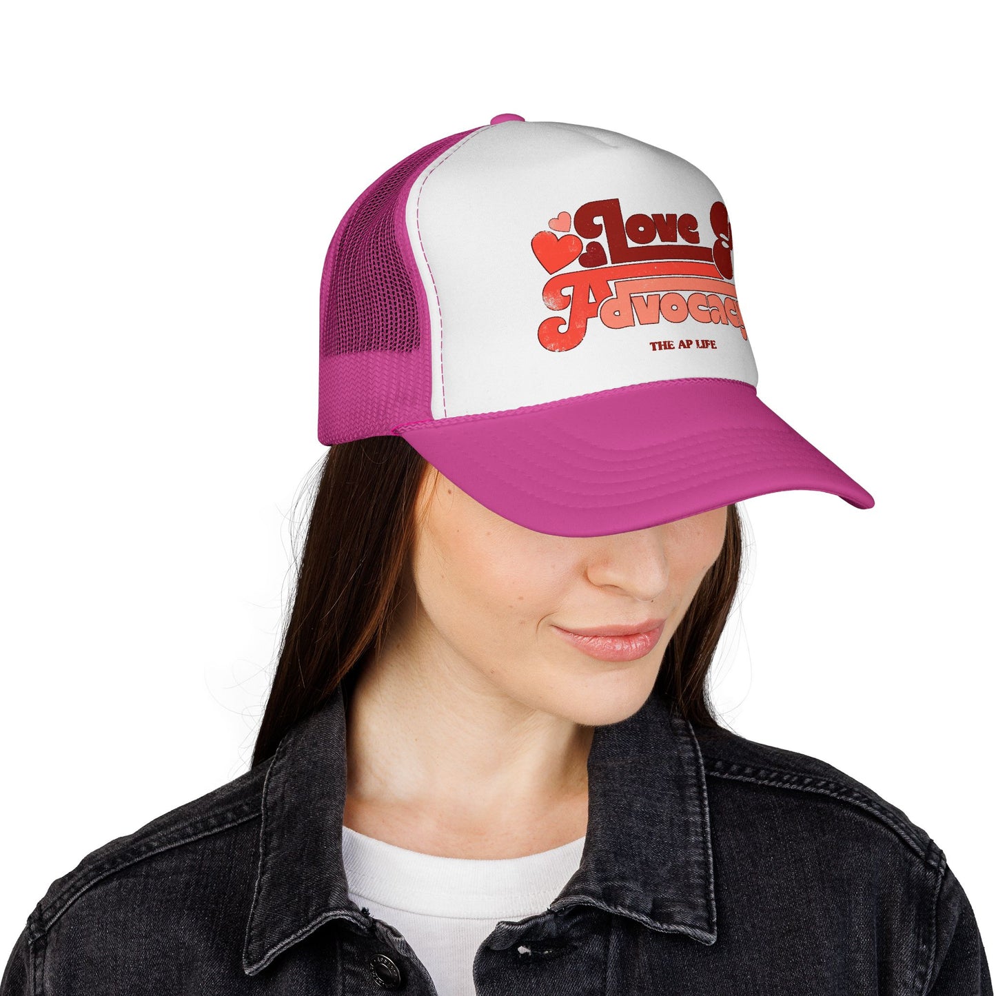 Love & Advocacy - Adult Unisex Trucker Cap