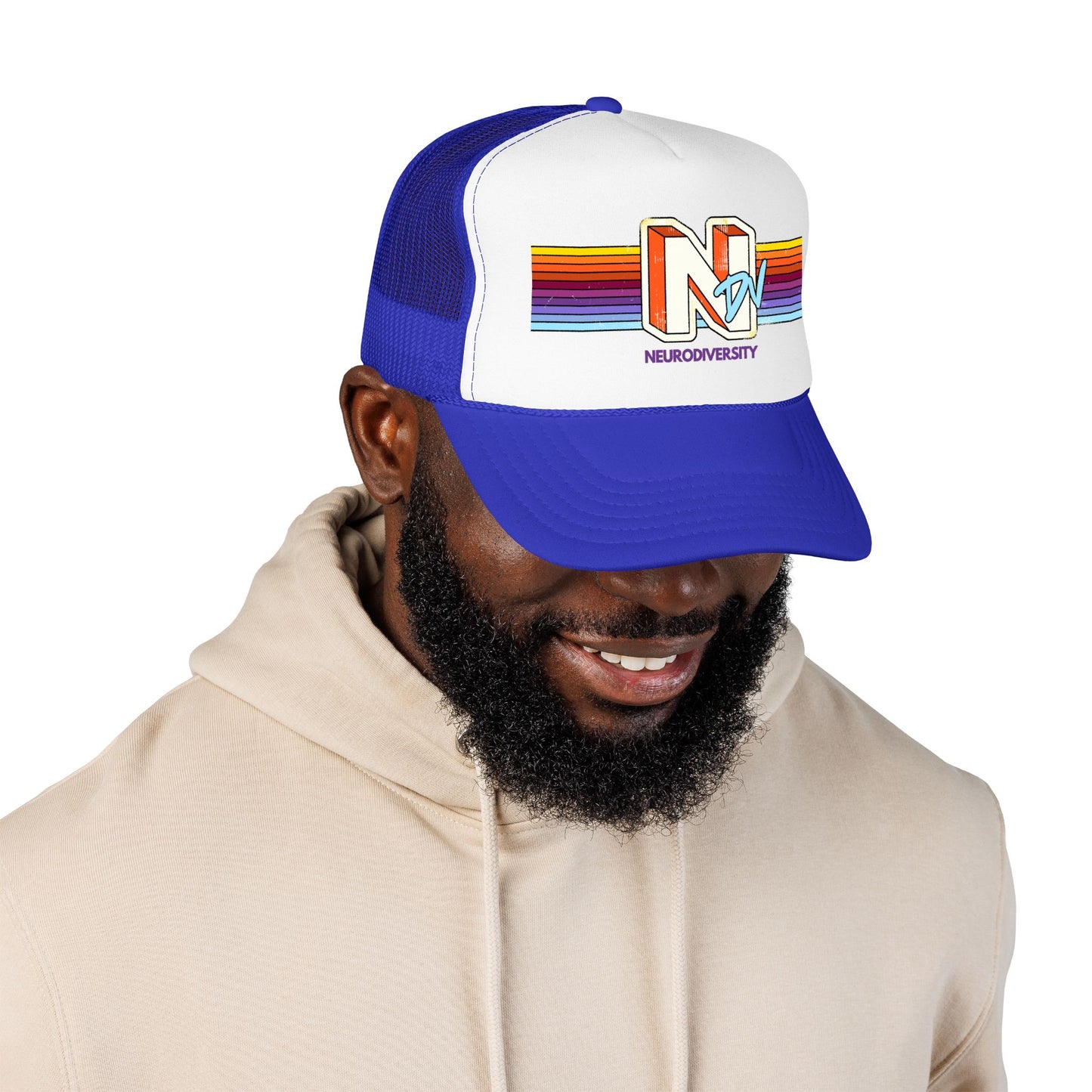 NDV - Neurodiversity - Adult Unisex Foam Trucker Hat