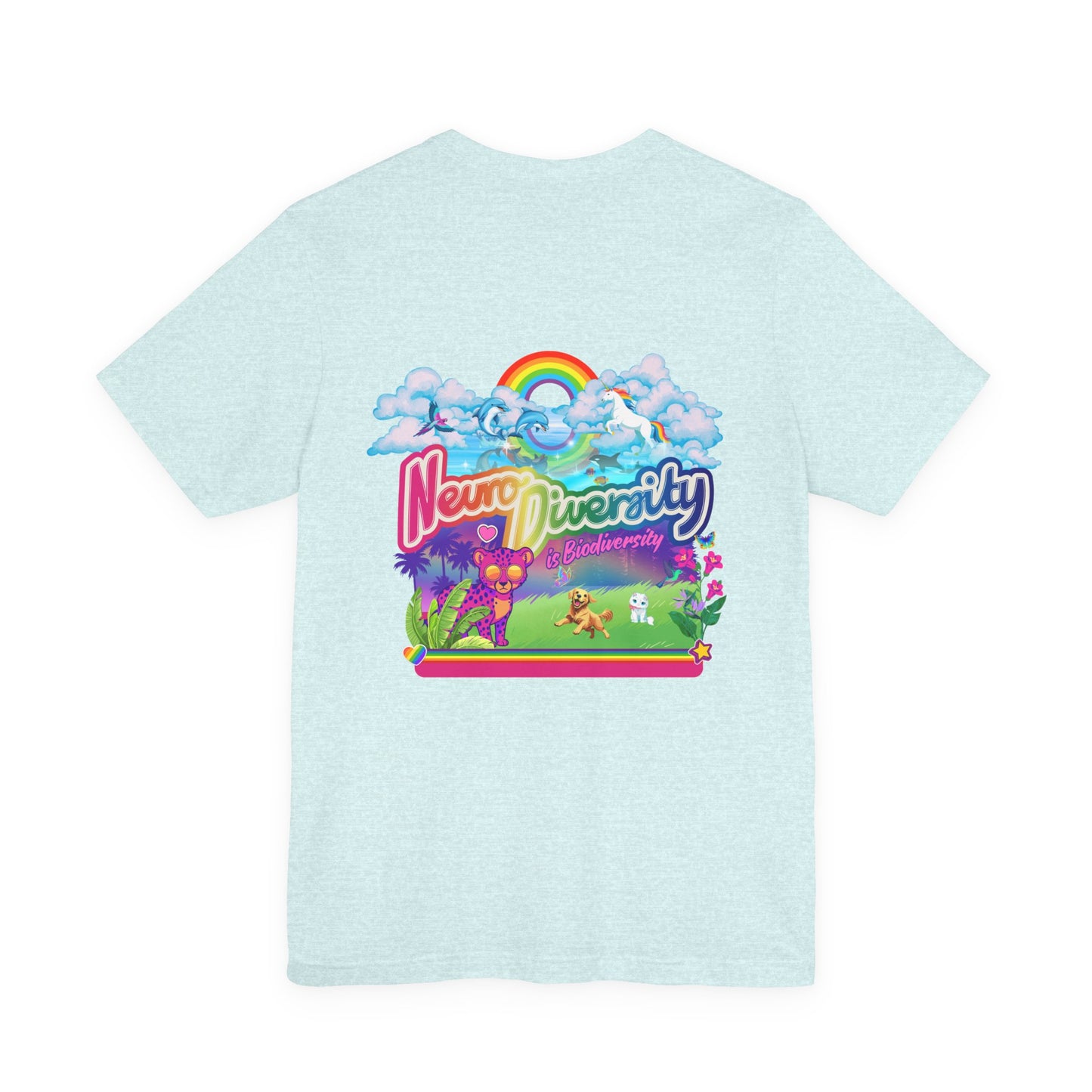 Neurodiversity is Biodiversity - Adult Unisex Jersey Short Sleeve Tee