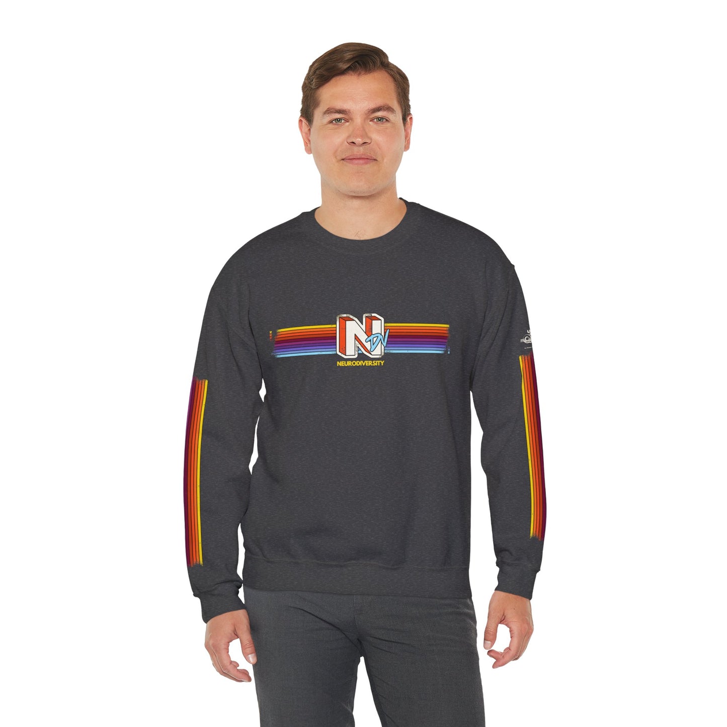 NDV - Neurodiversity - Adult Unisex Heavy Blend™ Crewneck Sweatshirt