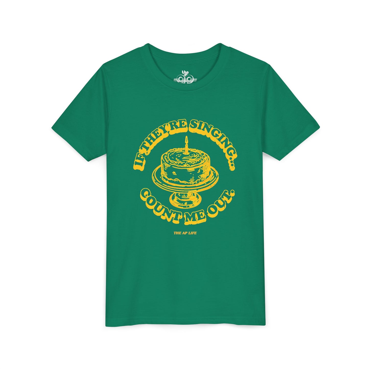 If They're Singing... Count Me Out - Unisex Youth Short Sleeve Tee