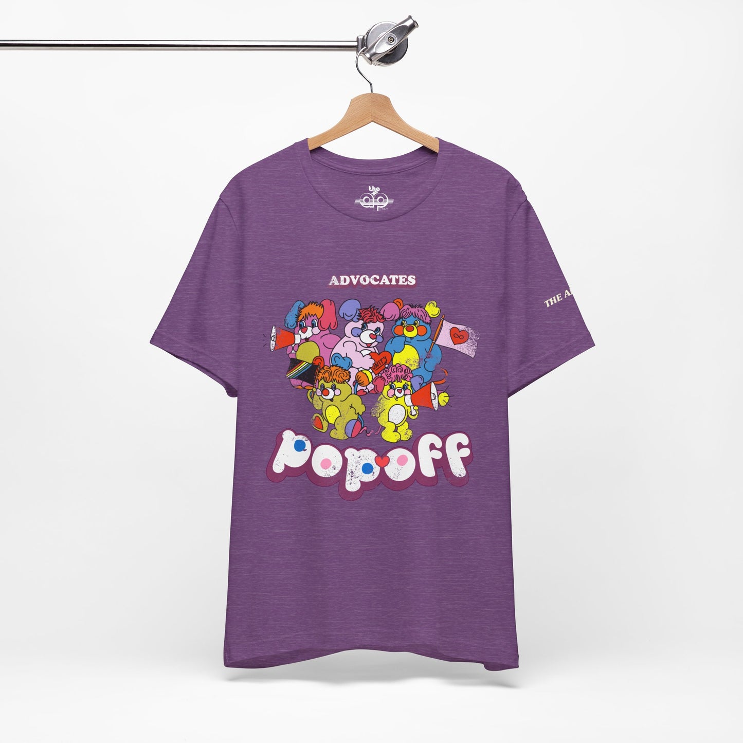 Advocates, Pop-Off - Adult Unisex Jersey Short Sleeve Tee