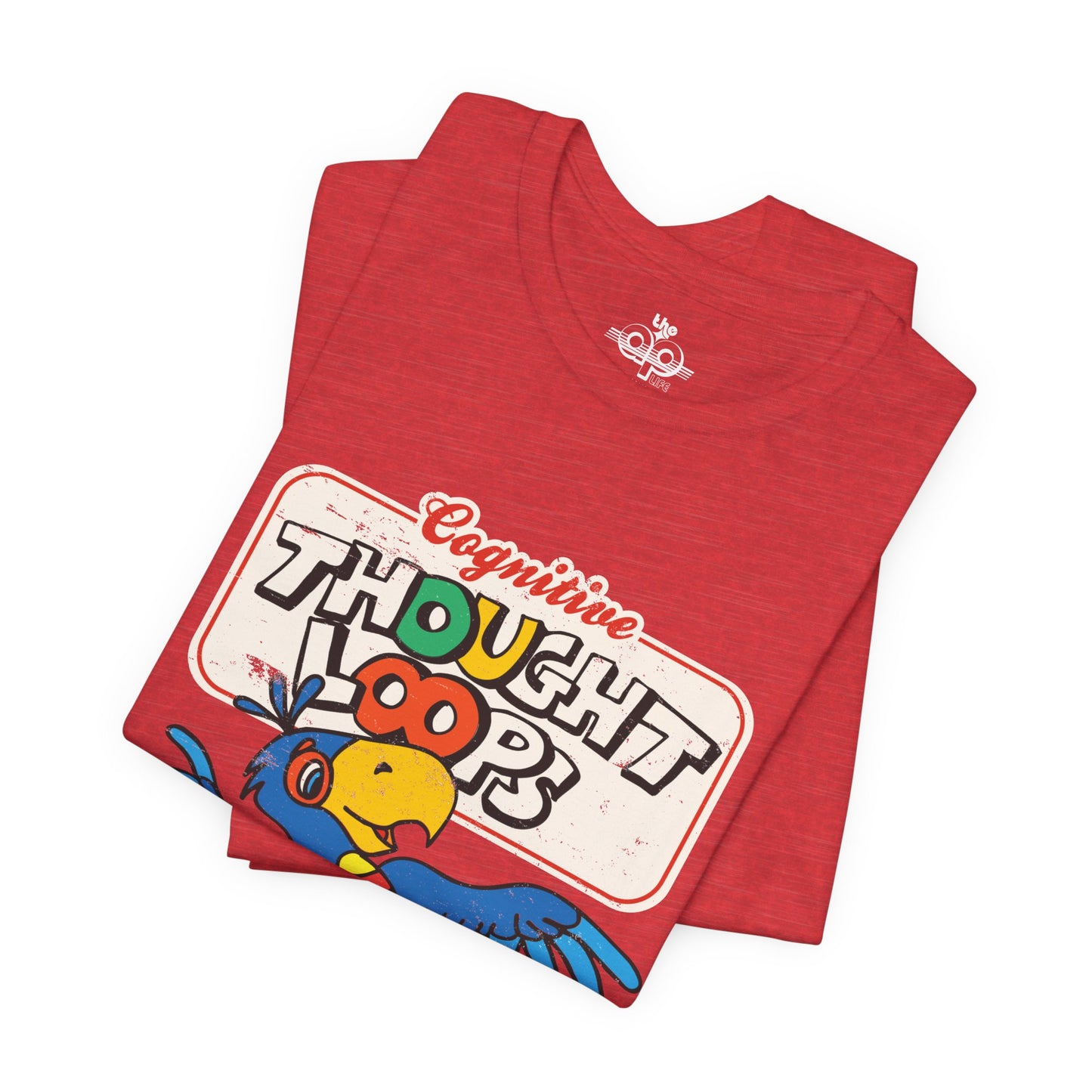 Cognitive Thought Loops - Where the Loop Stops, Nobody Knows - Adult Unisex Jersey Short Sleeve Tee