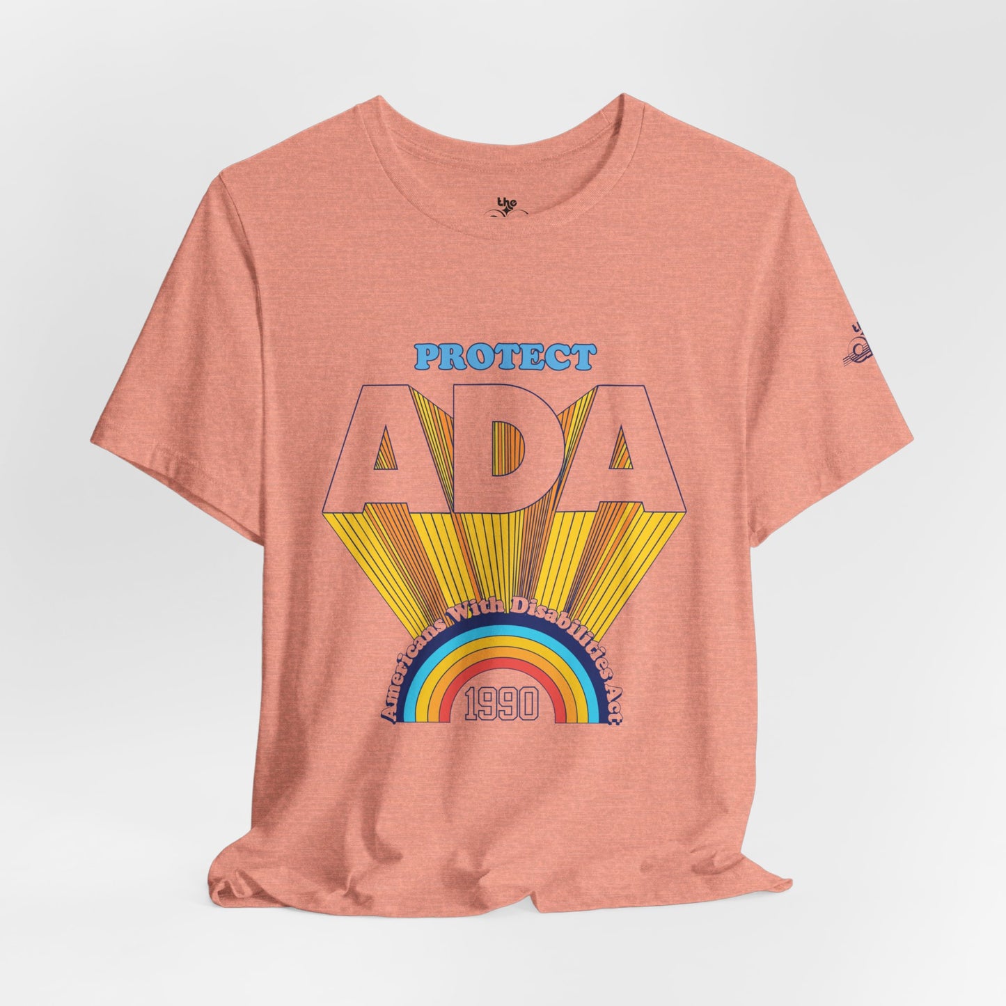 Protect ADA - Americans With Disabilities Act 1990 - Adult Unisex Jersey Short Sleeve Tee