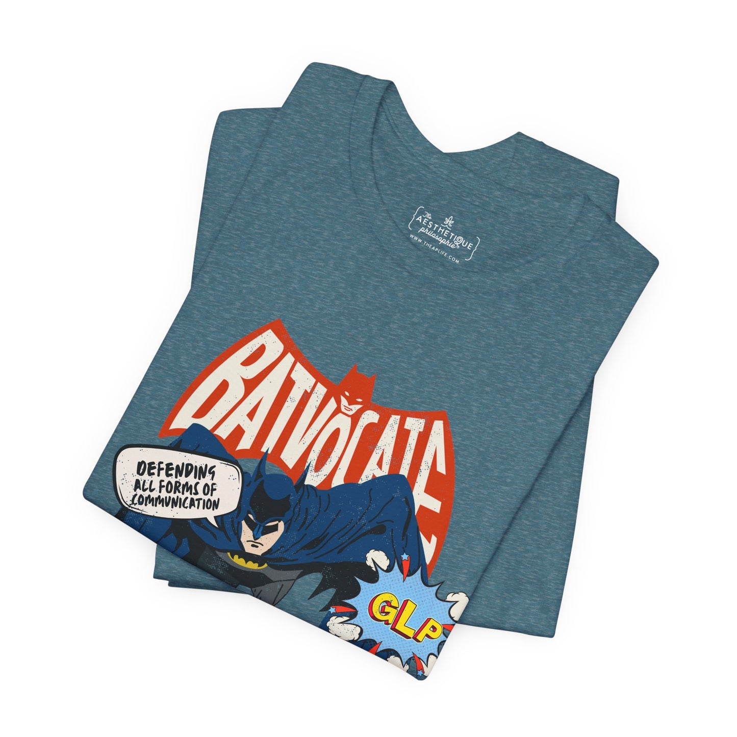 Batvocate - Defending All Forms of Communication - AAC - GLP - S2C - Adult Unisex Jersey Tee