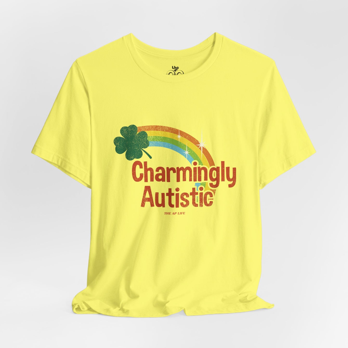 Charmingly Autistic - Adult Unisex Jersey Short Sleeve Tee