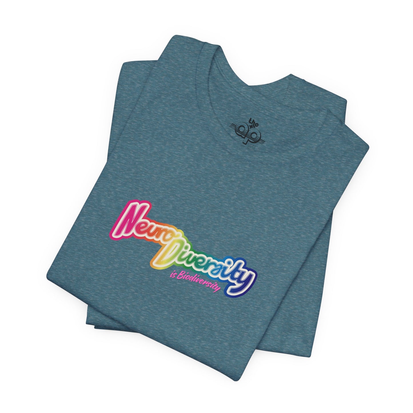 Neurodiversity is Biodiversity - Adult Unisex Jersey Short Sleeve Tee