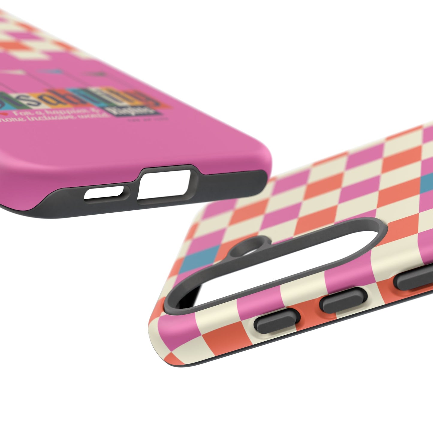 Disability Rights for a Happier & More Inclusive World - Android Phone Case for Google Pixel & Samsung Phones