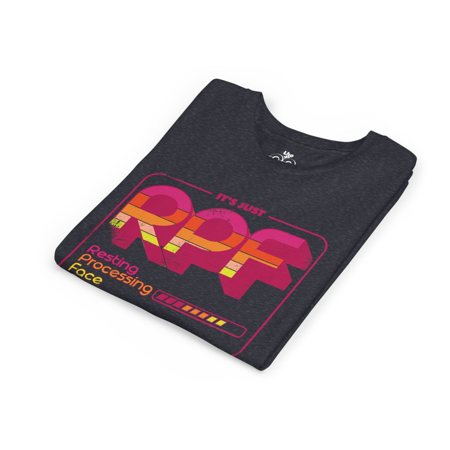 It's Just RPF - Resting Processing Face - Youth Unisex Short Sleeve Tee
